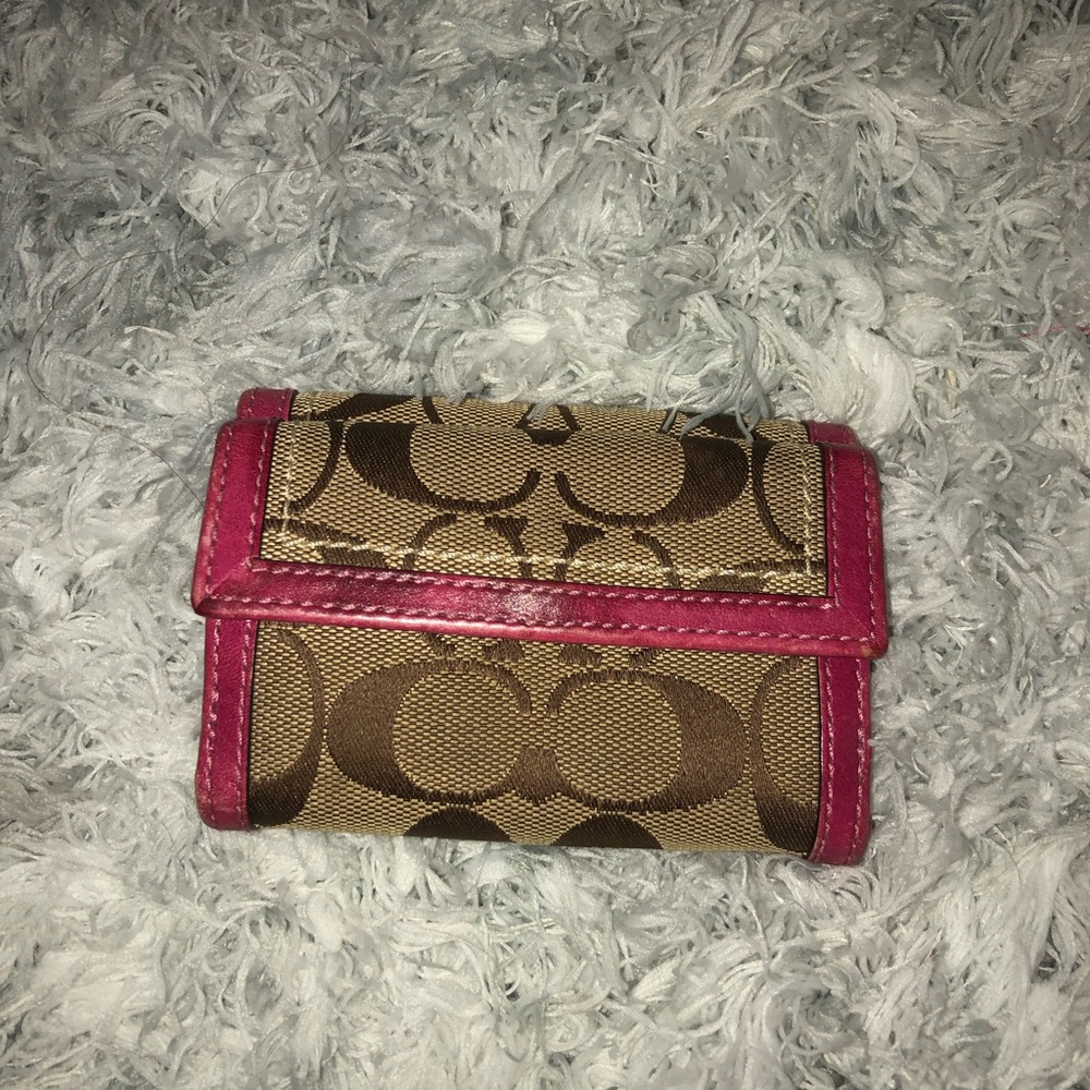 Authentic coach wallet